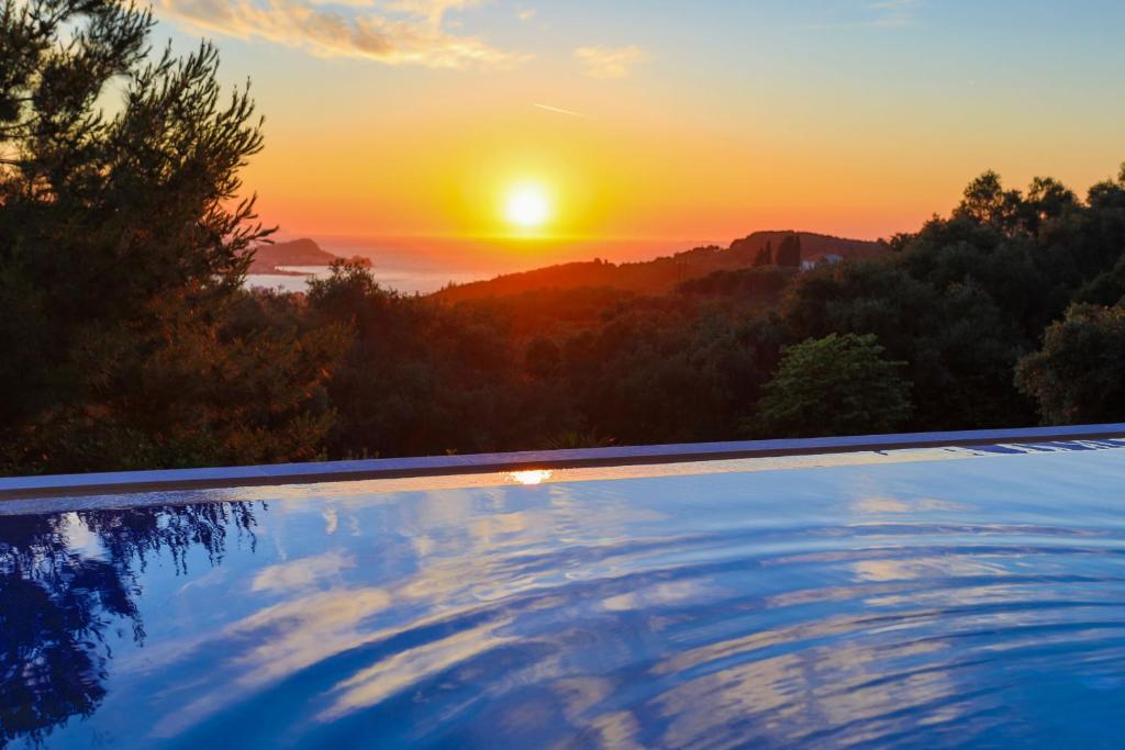 Příroda nedaleko vily