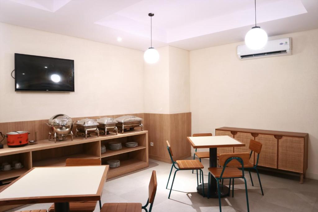 Posezení v ubytování Liberta Hub Blok M Jakarta