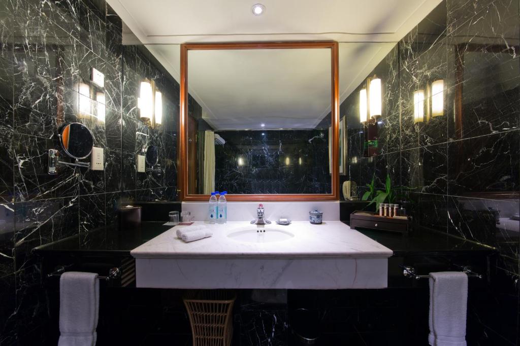 Koupelna v ubytování Clarion Hotel Tianjin