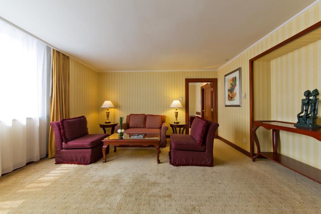 Posezení v ubytování Clarion Hotel Tianjin