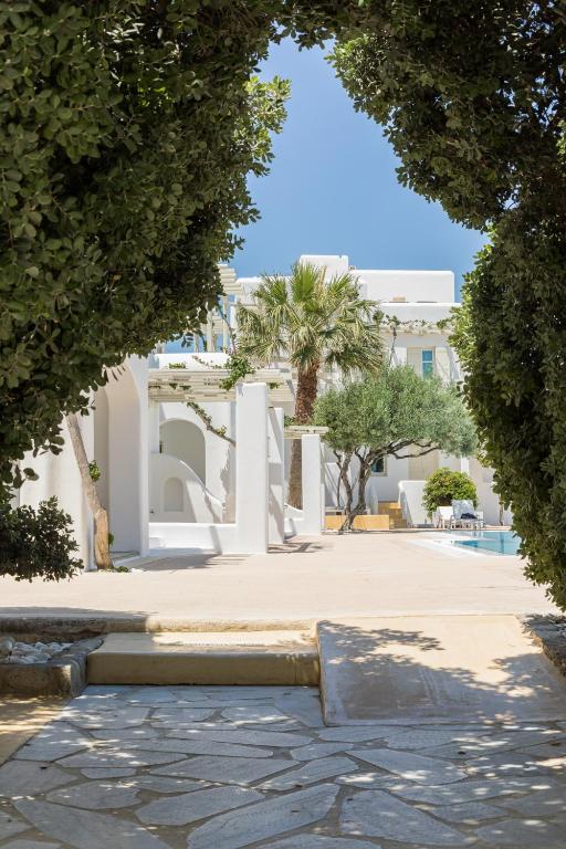 Zahrada ubytování Corfos Hotel