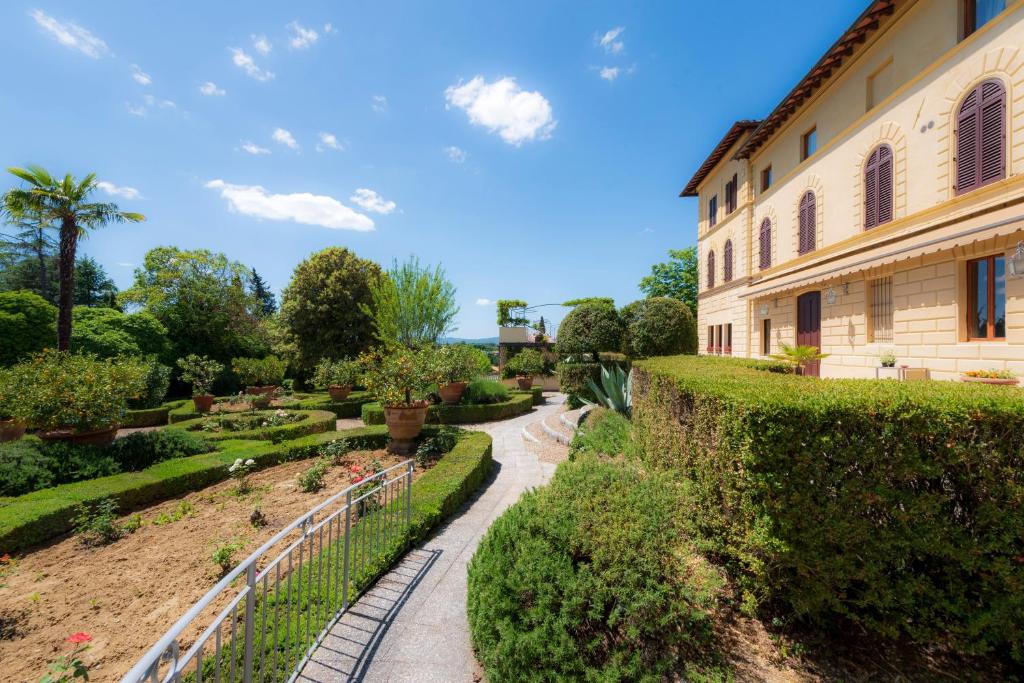 Zahrada ubytování Villa Scacciapensieri Boutique Hotel