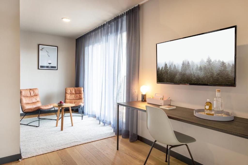 Posezení v ubytování ipartment Böblingen Sindelfingen