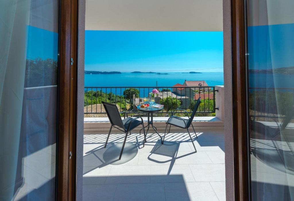 Balkón nebo terasa v ubytování Apartments Villa Made 4U