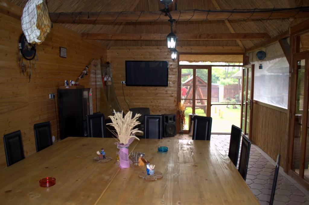 TV a/nebo společenská místnost v ubytování Casa Arina