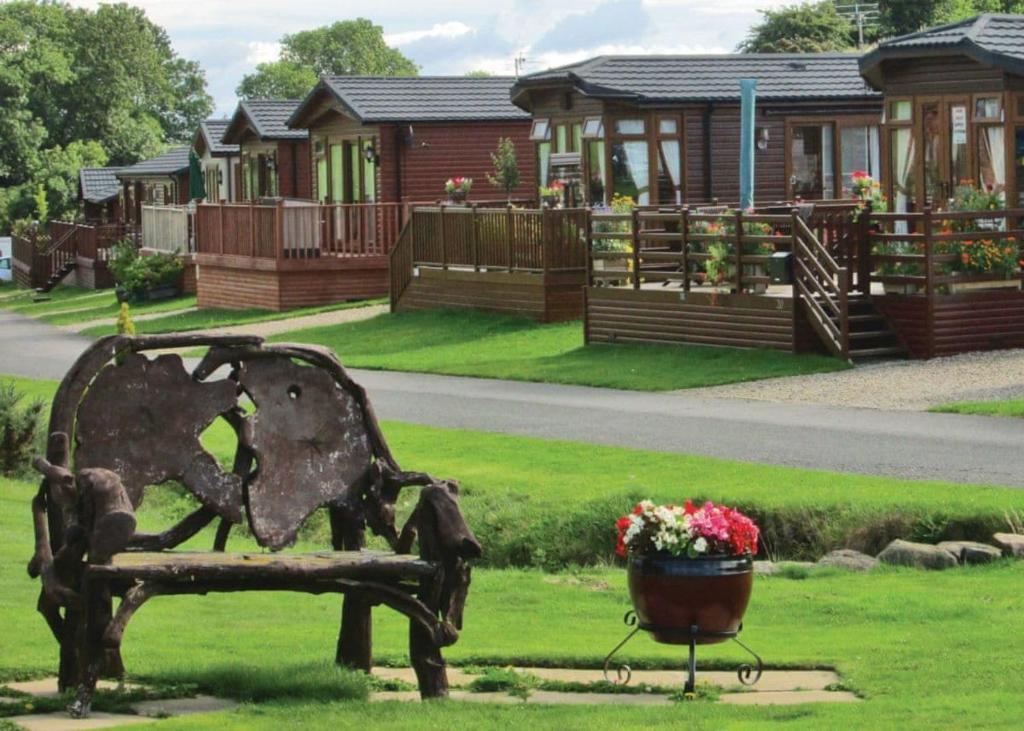 Badgers Retreat Holiday Park in Hunton, North Yorkshire, England
