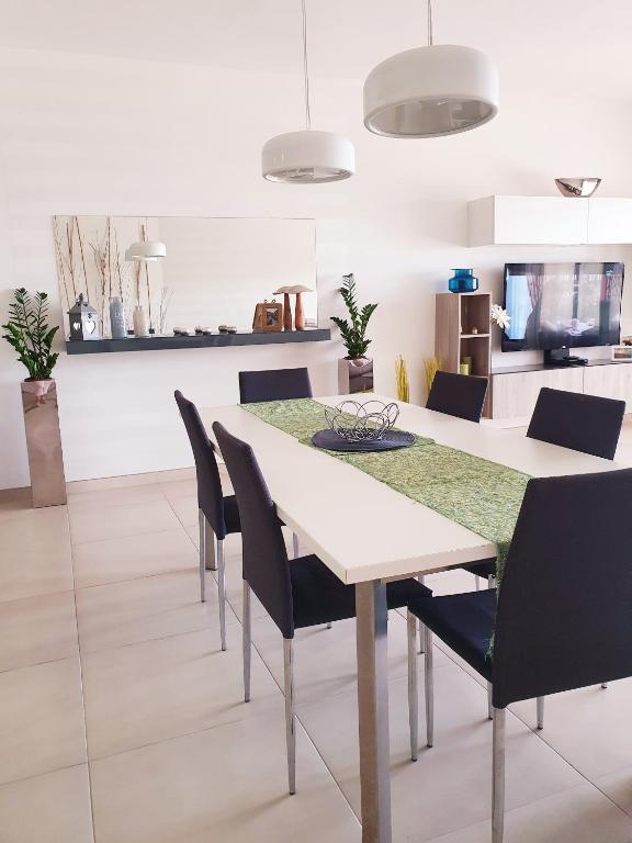 Kuchyň nebo kuchyňský kout v ubytování CSB Apartment