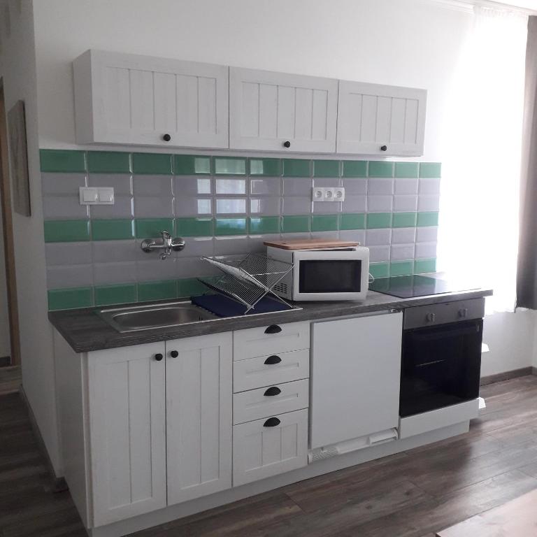 Németh Apartmanok - Appartement Avec Vue Sur Le Jardin