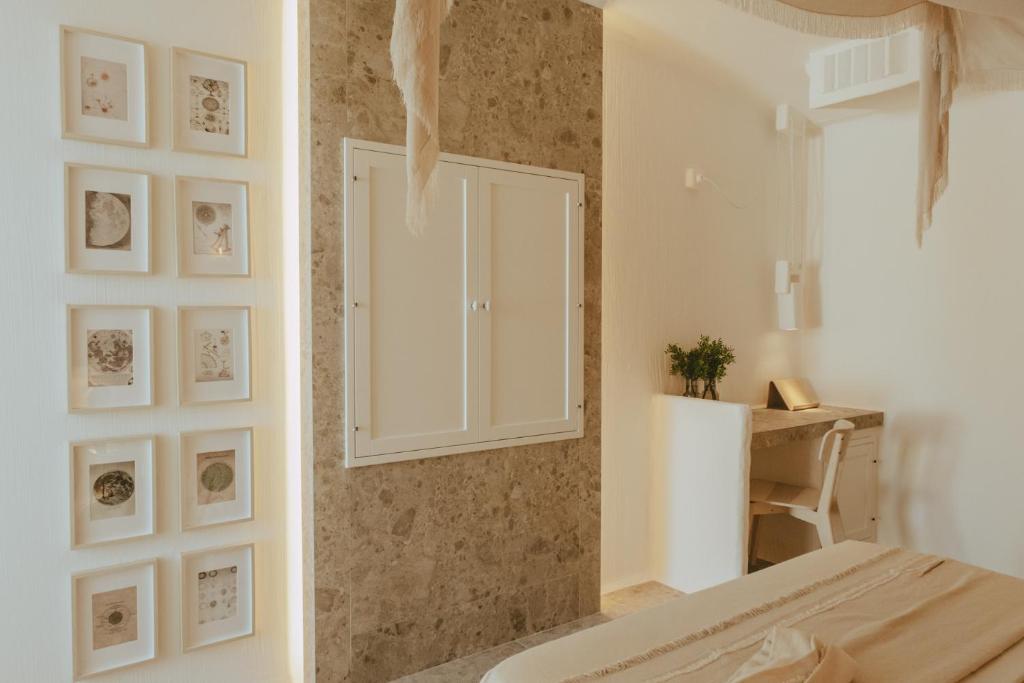 Postel nebo postele na pokoji v ubytování Masseria Borgo Ritella