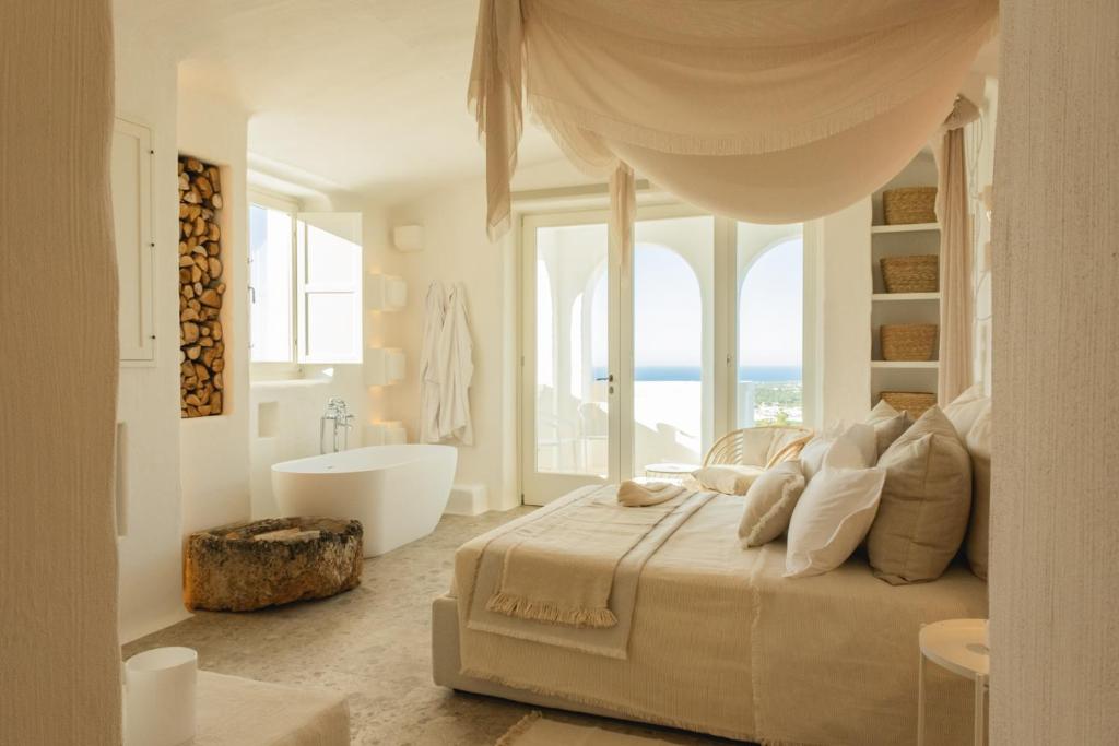 Posezení v ubytování Masseria Borgo Ritella