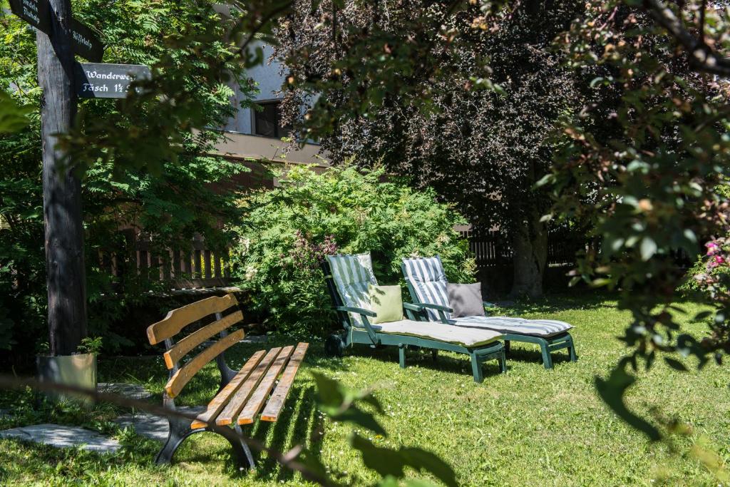 Zahrada ubytování Hotel Alpina