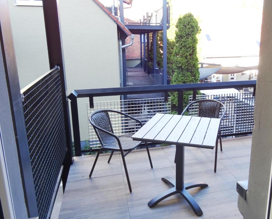 Balkón nebo terasa v ubytování Eventhotel Ö - Cappuccino