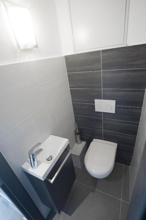 Koupelna v ubytování Appartement Semnoz - Vue Lac