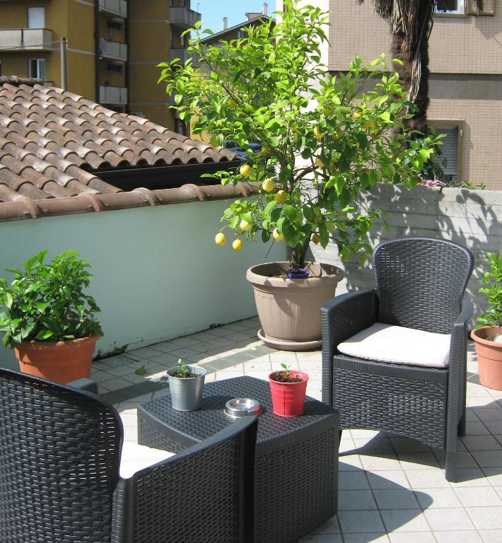 Posezení v ubytování Albergo Sangalli