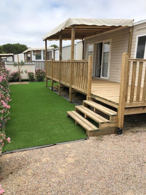 Zahrada ubytování Mobilhome Canet en Roussillon - CANET PLAGE LOC