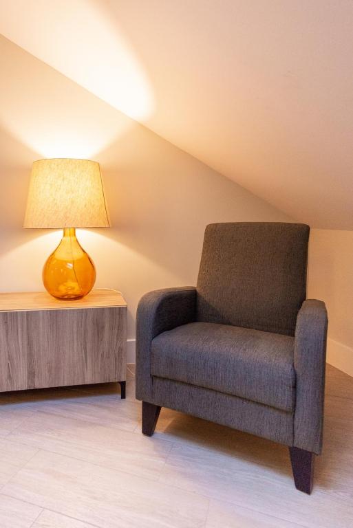 Posezení v ubytování Urbe10 Angel Suites Apartment 4B