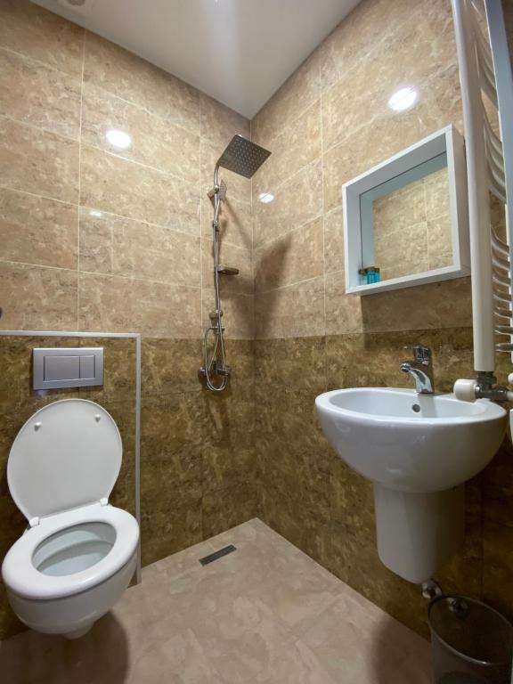 Koupelna v ubytování PALAZZO