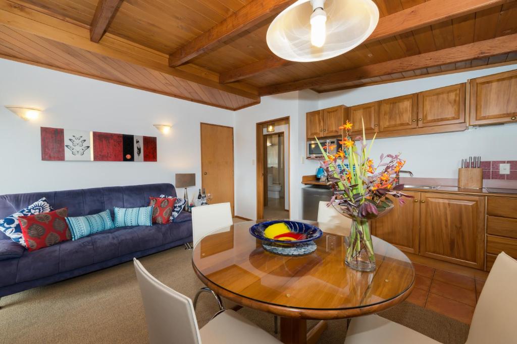 Kuchyň nebo kuchyňský kout v ubytování Chalet Romantica