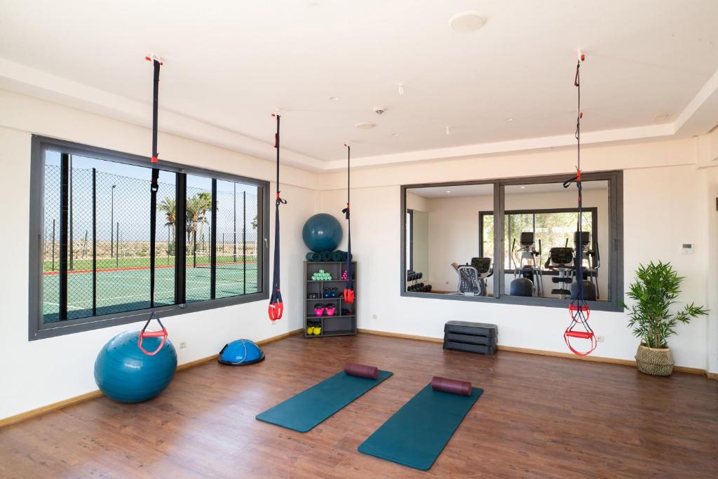 Fitness centrum a/nebo fitness zařízení v ubytování Sol Oasis Marrakech - All Inclusive