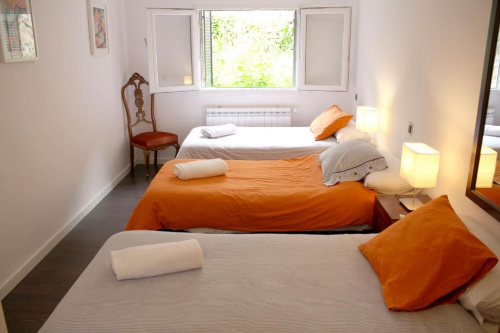 Postel nebo postele na pokoji v ubytování Piedra Libre Apartamentos