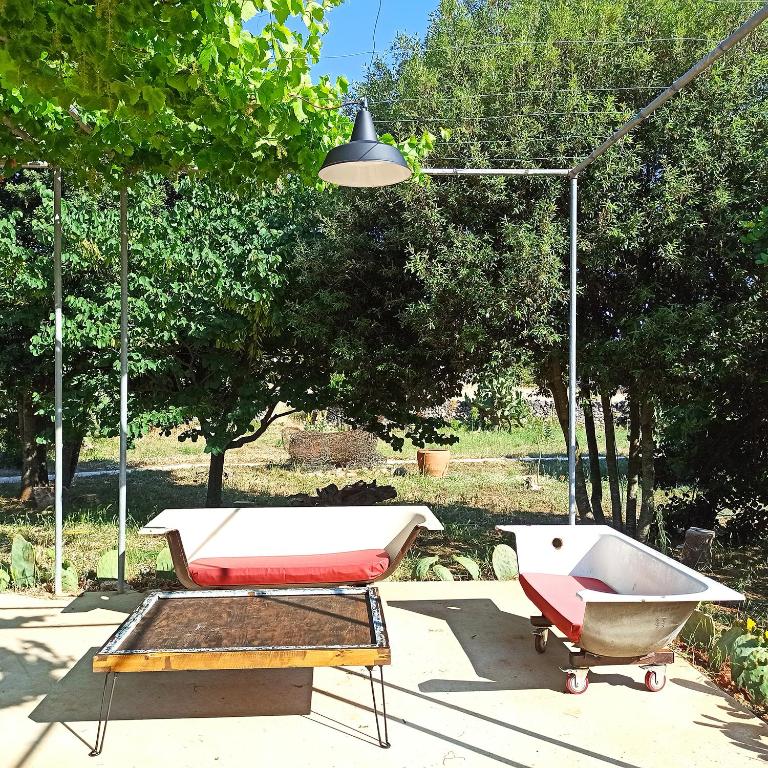 Zahrada ubytování Masseria LoJazzo