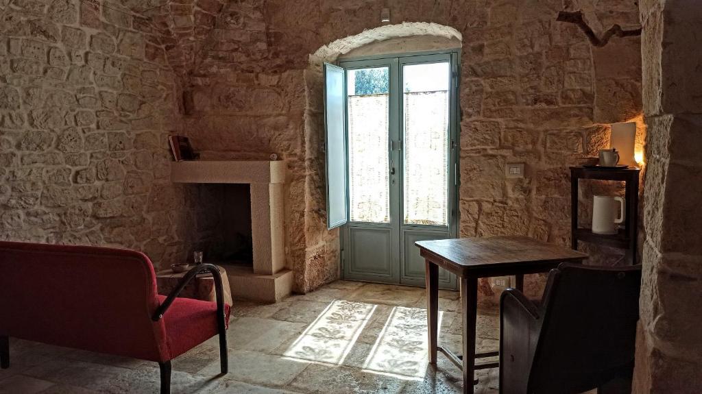Posezení v ubytování Masseria LoJazzo