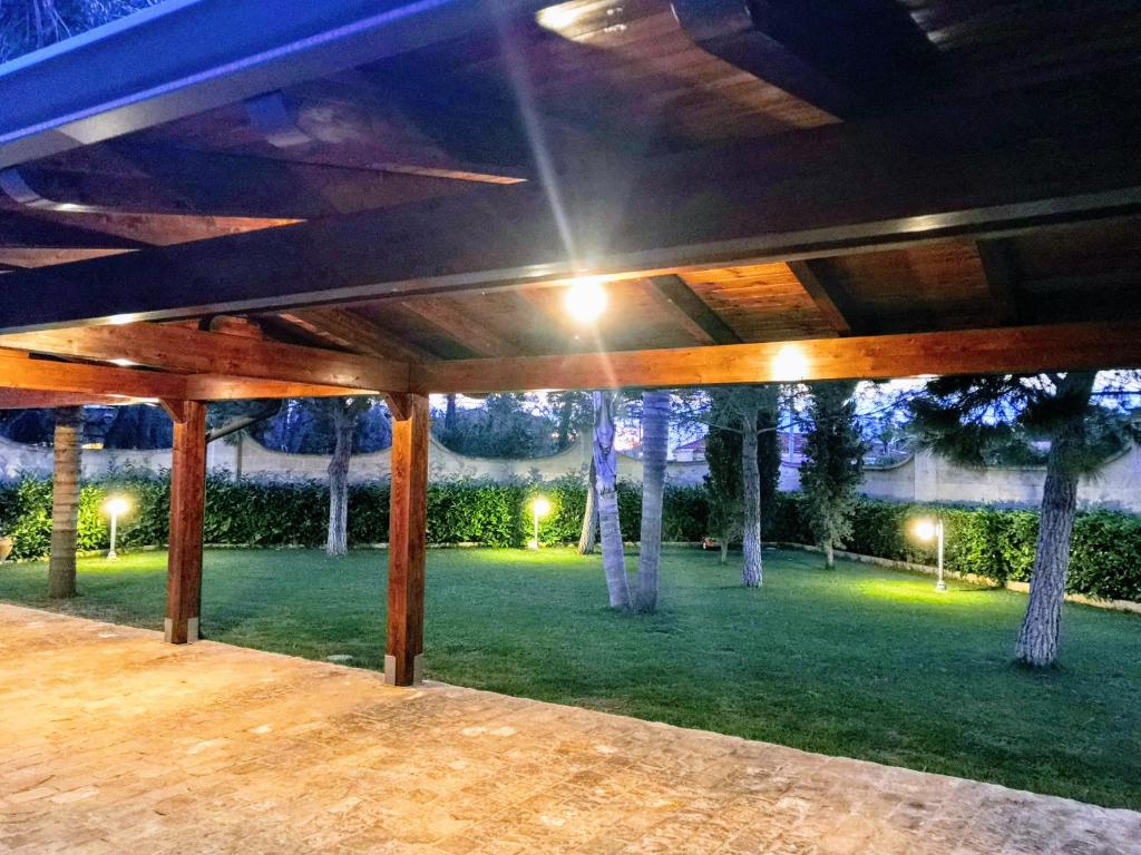 Zahrada ubytování BORGO LUNA b&b