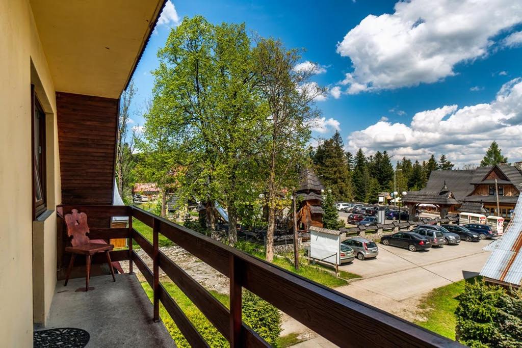 Balkón alebo terasa v ubytovaní Apartament Polany