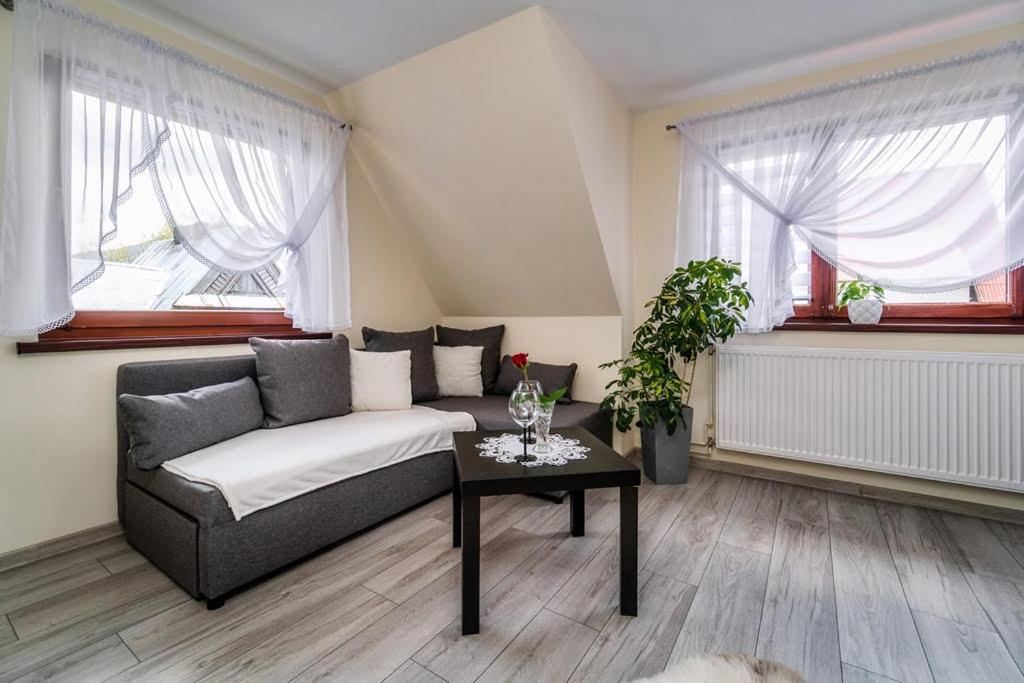 Posedenie v ubytovaní Apartament Polany