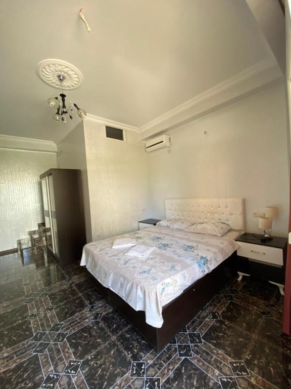 Postel nebo postele na pokoji v ubytování Hotel Eurasia