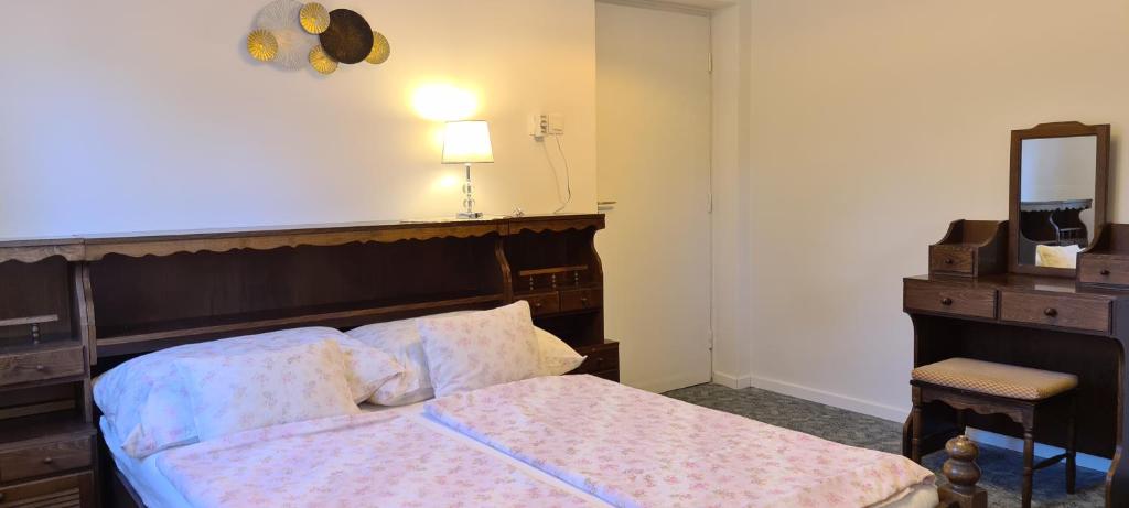 Posteľ alebo postele v izbe v ubytovaní RelaxSpace Vendégház