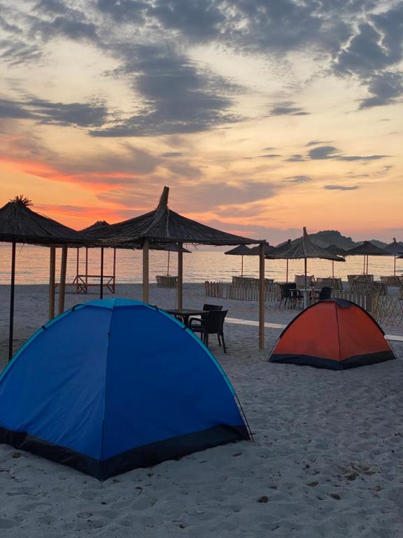 Am camping meer albanien Unsere 7