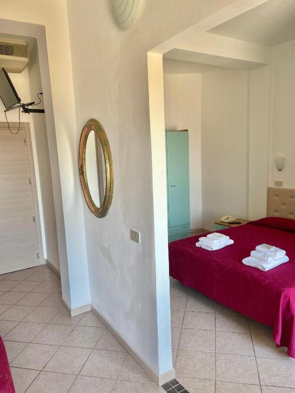 Postel nebo postele na pokoji v ubytování Hotel Blumen