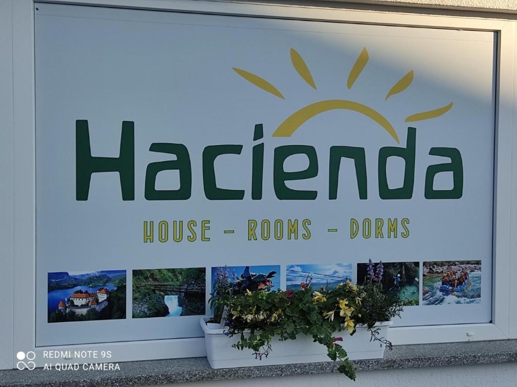 Certifikát, hodnocení, plakát nebo jiný dokument vystavený v ubytování Hacienda Bled Rooms