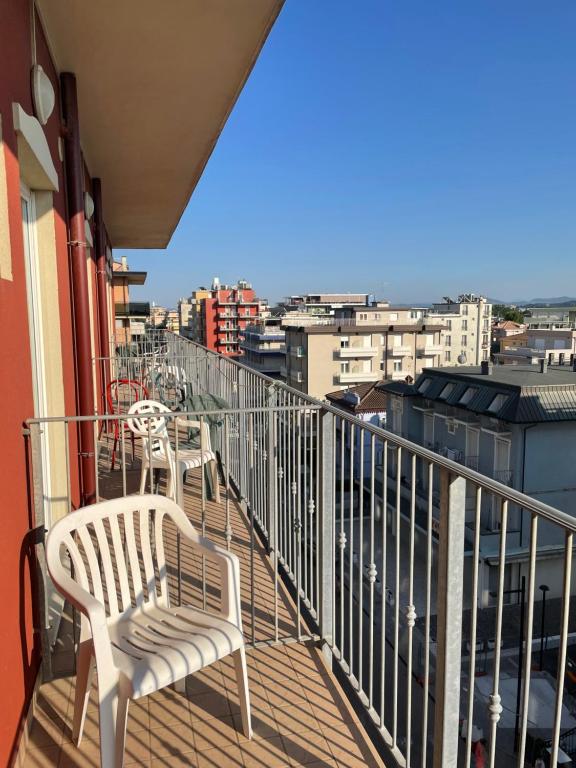 Balkón nebo terasa v ubytování Hotel Blumen