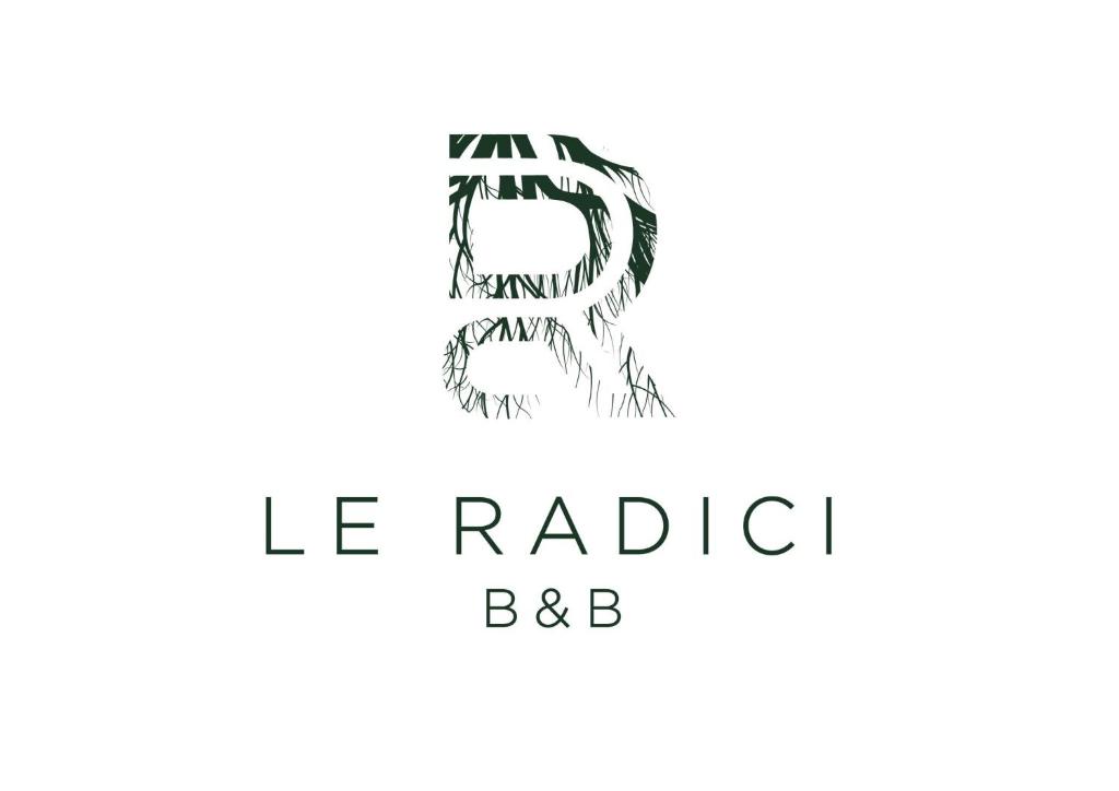 ein Logo für einen Friseursalon mit Löwenkopf in der Unterkunft Le Radici in Castellammare di Stabia