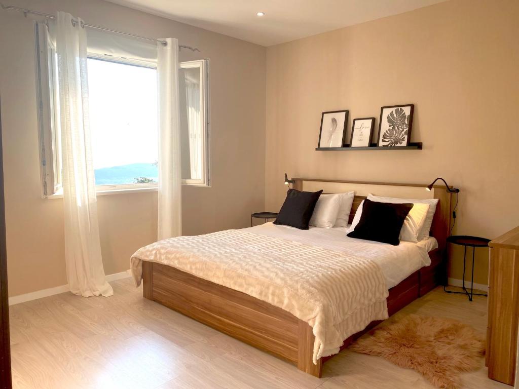 Posteľ alebo postele v izbe v ubytovaní Villa Betty Dubrovnik