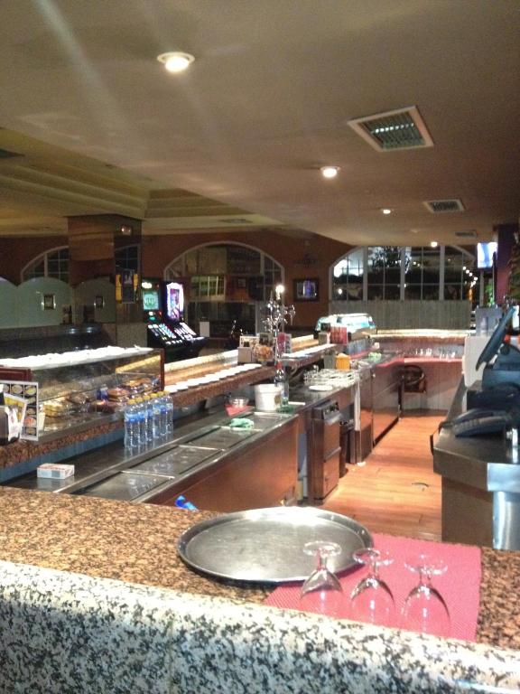 A restaurant or other place to eat at Hotel Don Angel