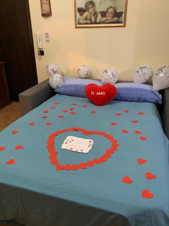 Postel nebo postele na pokoji v ubytování Appartamenti Siculiana