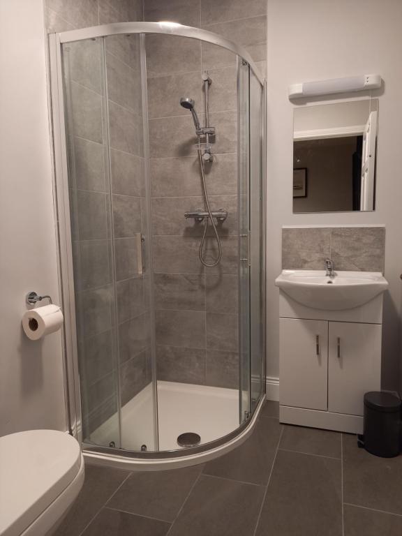 Koupelna v ubytování Sea Crest B&B Rossnowlagh