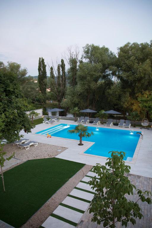 Bazén v ubytování Luxury Villa Magic nebo v jeho okolí