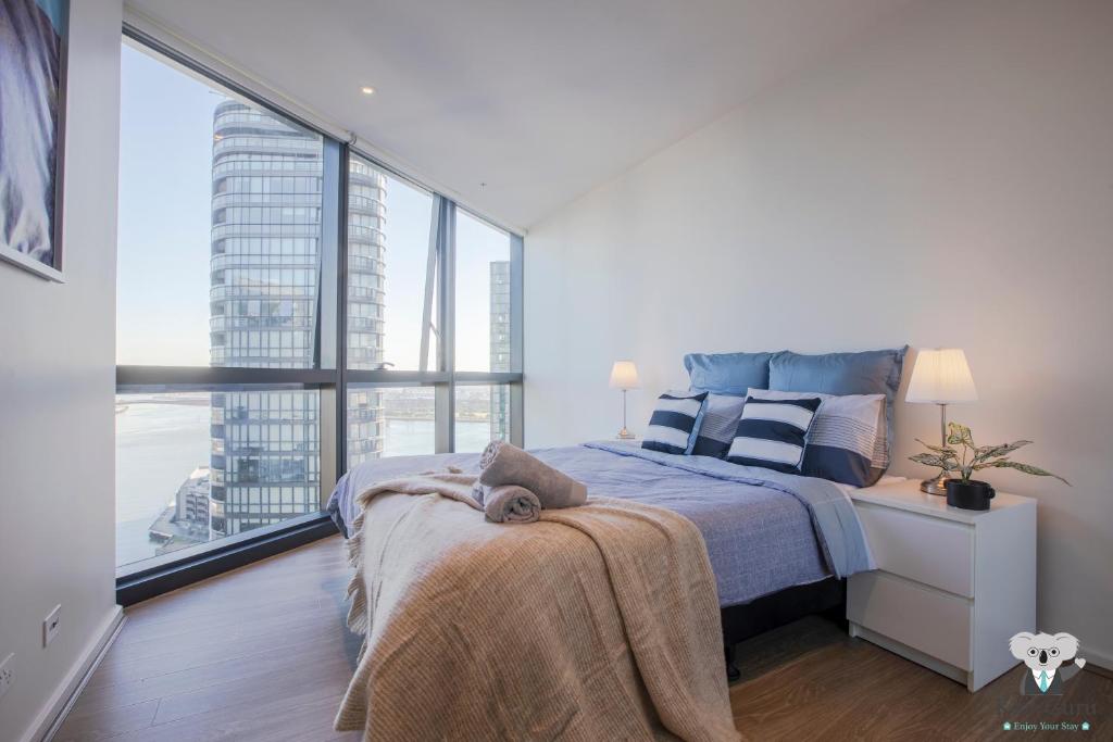 KOZYGURU DOCKLANDS HIGH LEVEL WATERVIEW 1BED POOL VDO883-2009 - Appartement Met één Slaapkamer