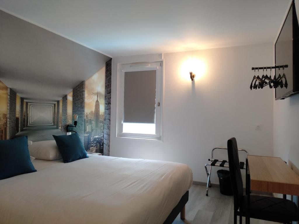 Postel nebo postele na pokoji v ubytování Urban Style Arl HOTEL