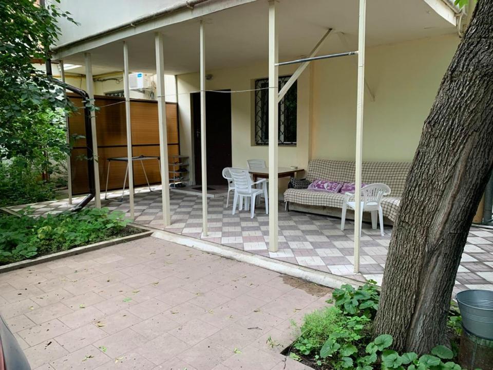 Zahrada ubytování Гостевой Дом у Моря, Guest House by the Sea