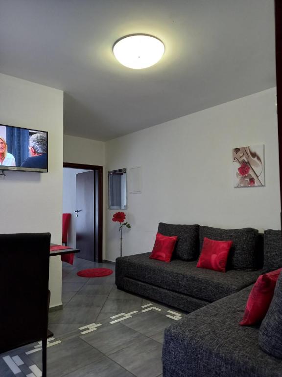 Posezení v ubytování Garfild Guest house