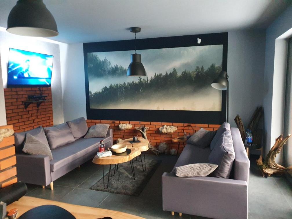 Posedenie v ubytovaní Apartamenty SPOKOLOKO Skrzyczne Residence Korzenny i Kamienny