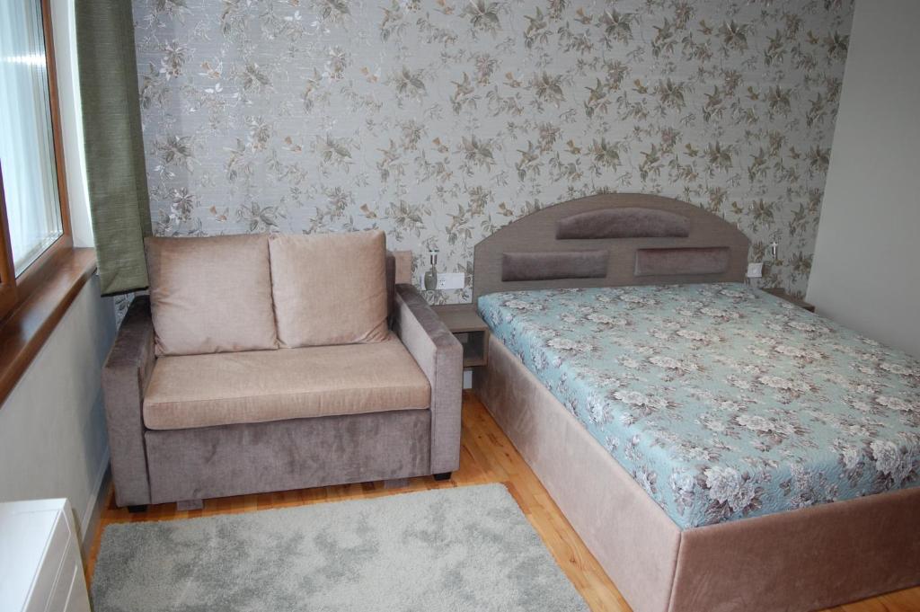 Postel nebo postele na pokoji v ubytování Апартамент Здравец