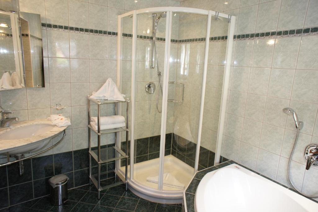 Kúpeľňa v ubytovaní Appartment Maurer