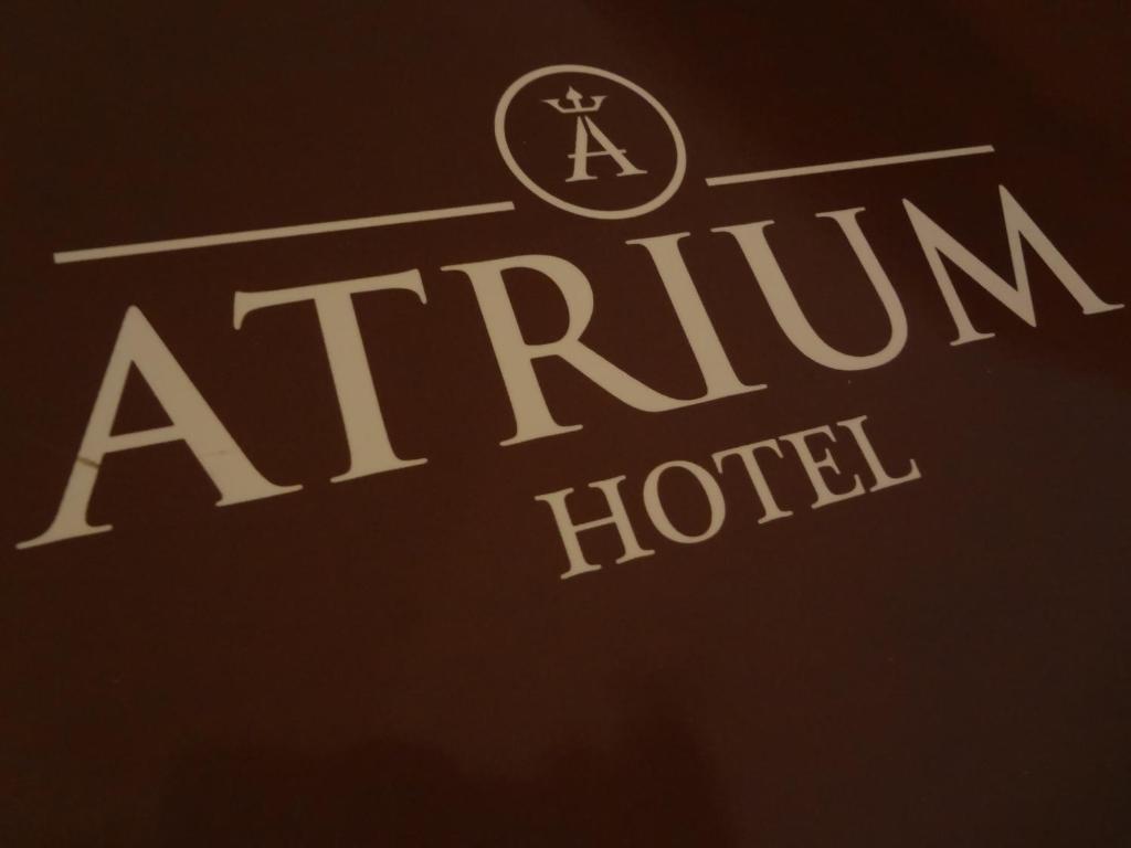 Certifikát, hodnocení, plakát nebo jiný dokument vystavený v ubytování Hotel Atrium