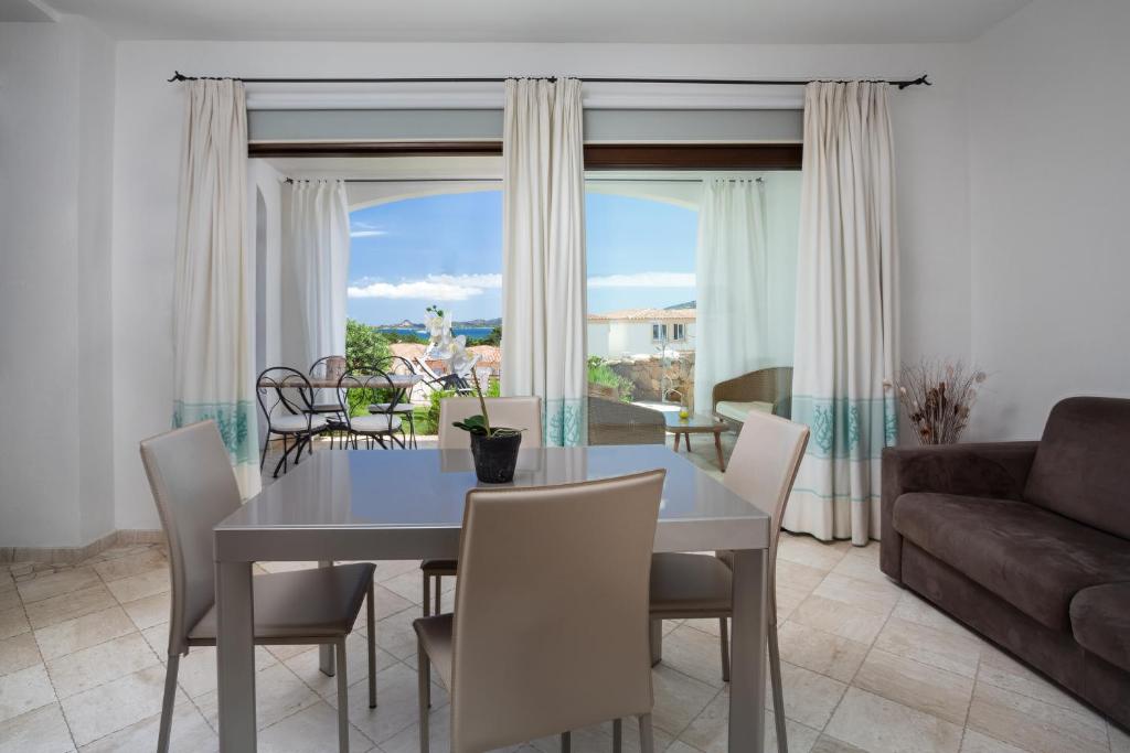 Posezení v ubytování Le Maree Apartments